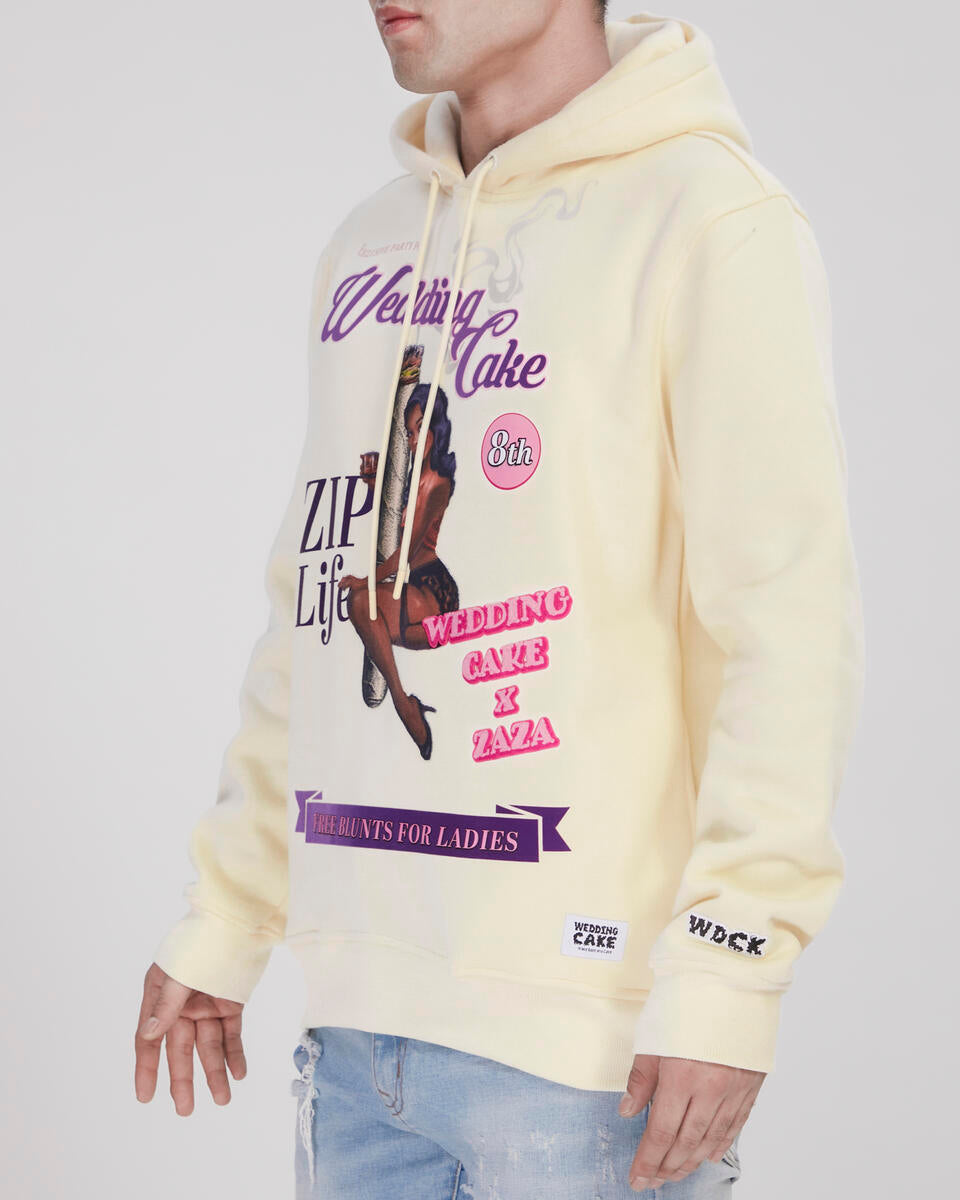 WEDDING CAKE ZIP LIFE HOODIE