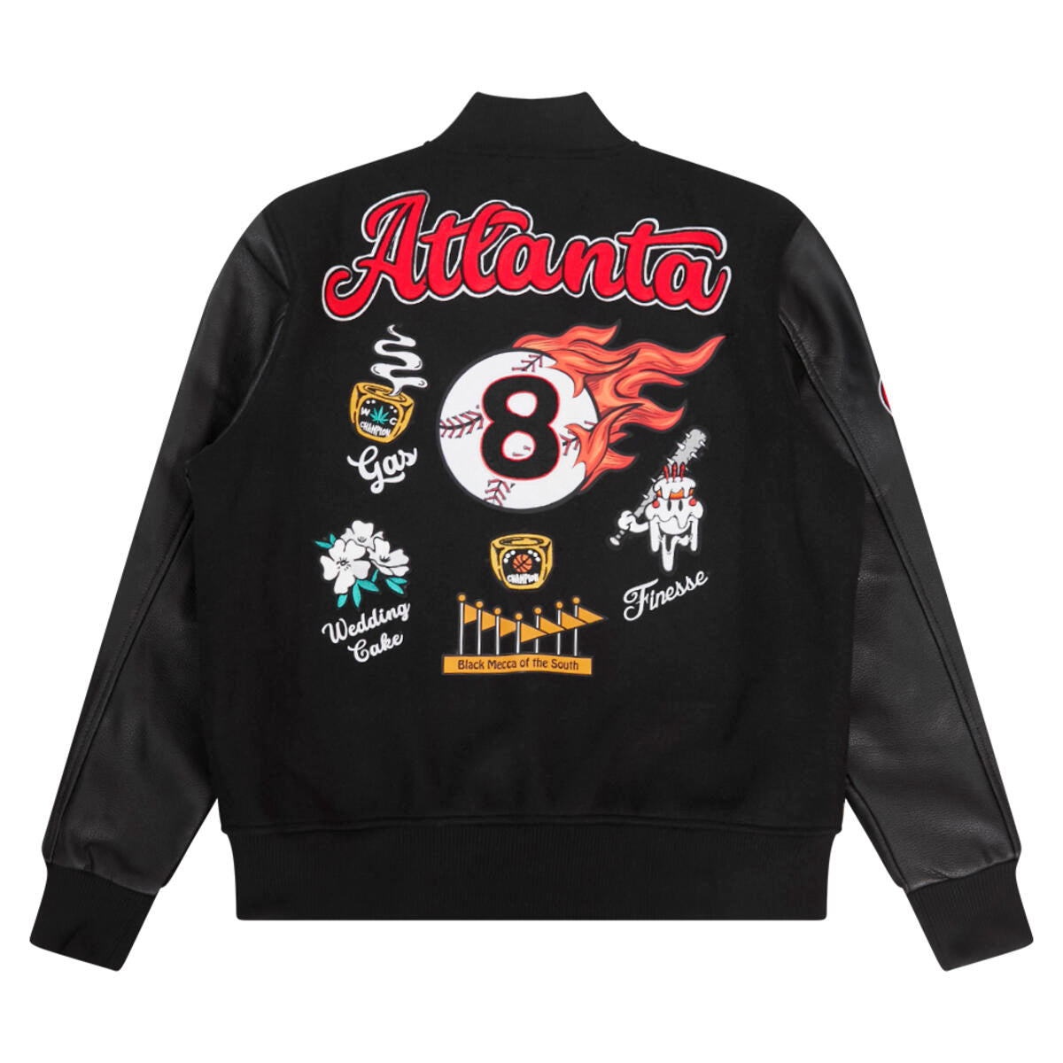 WEDDING CAKE ATLANTA VARSITY JACKET