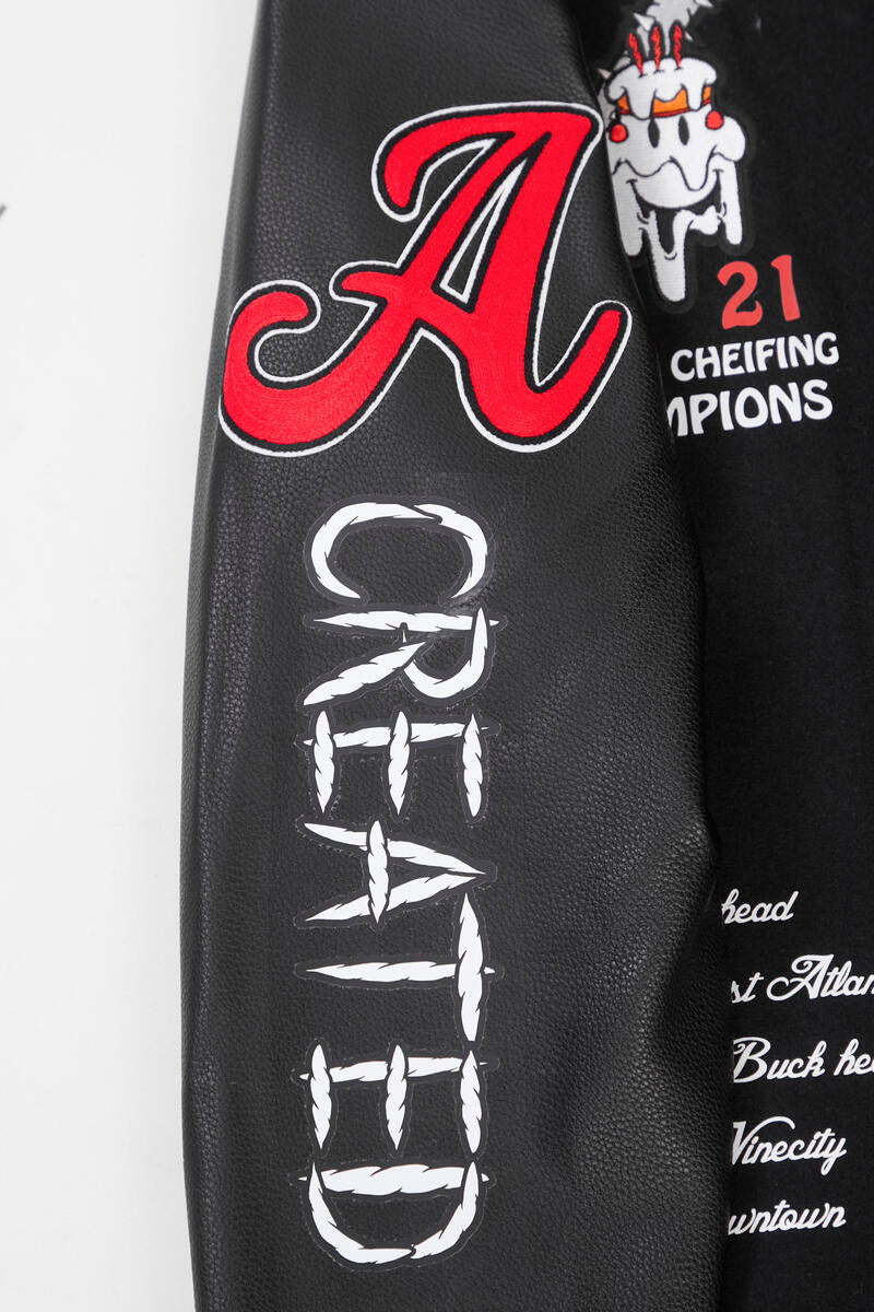 WEDDING CAKE ATLANTA VARSITY JACKET