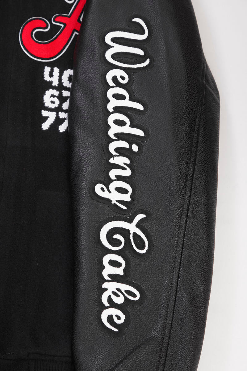 WEDDING CAKE ATLANTA VARSITY JACKET