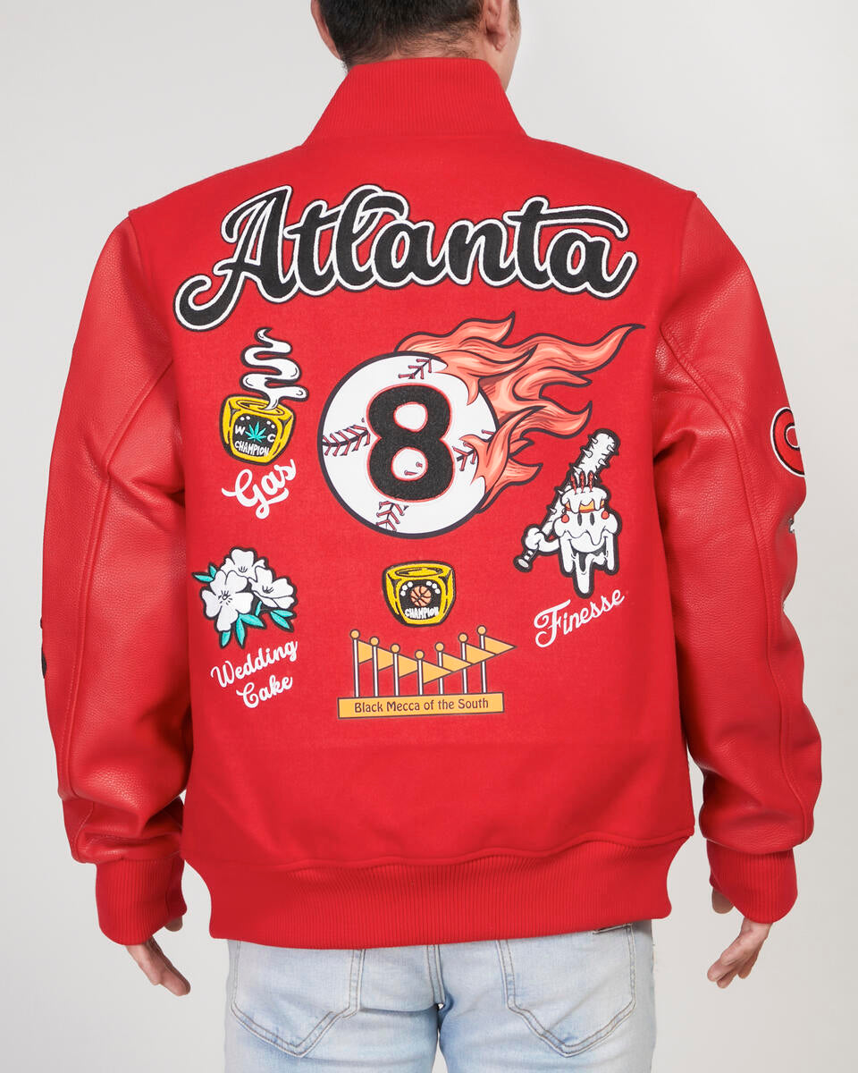 WEDDING CAKE ATLANTA VARSITY JACKET