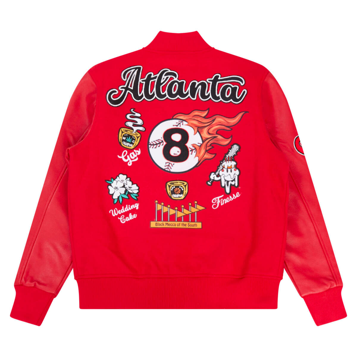 WEDDING CAKE ATLANTA VARSITY JACKET