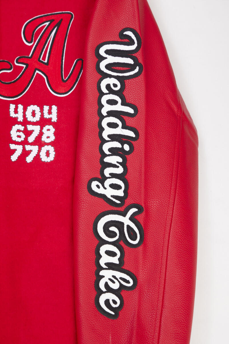 WEDDING CAKE ATLANTA VARSITY JACKET