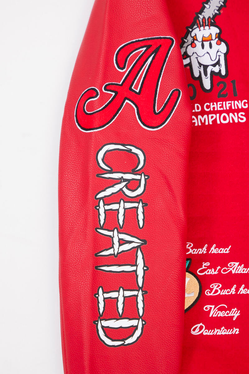 WEDDING CAKE ATLANTA VARSITY JACKET