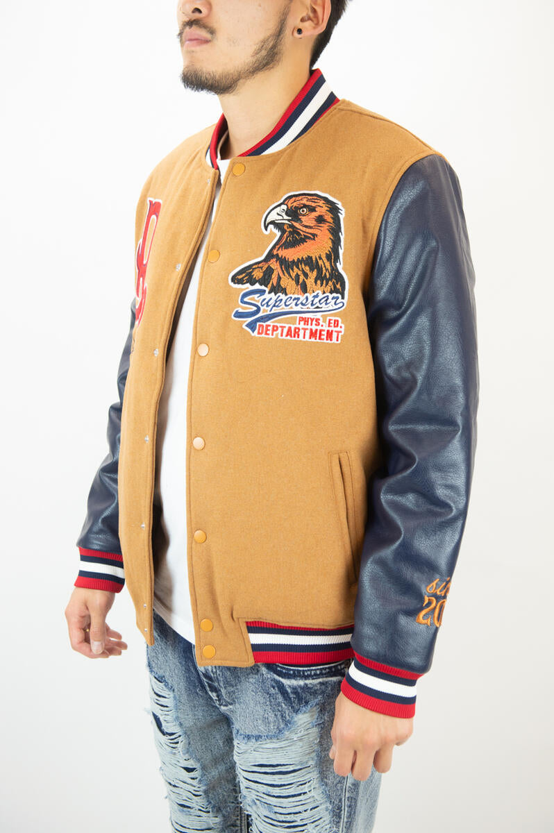 REBEL MINDS ALL AMERICAN DREAM TEAM VARSITY JACKET