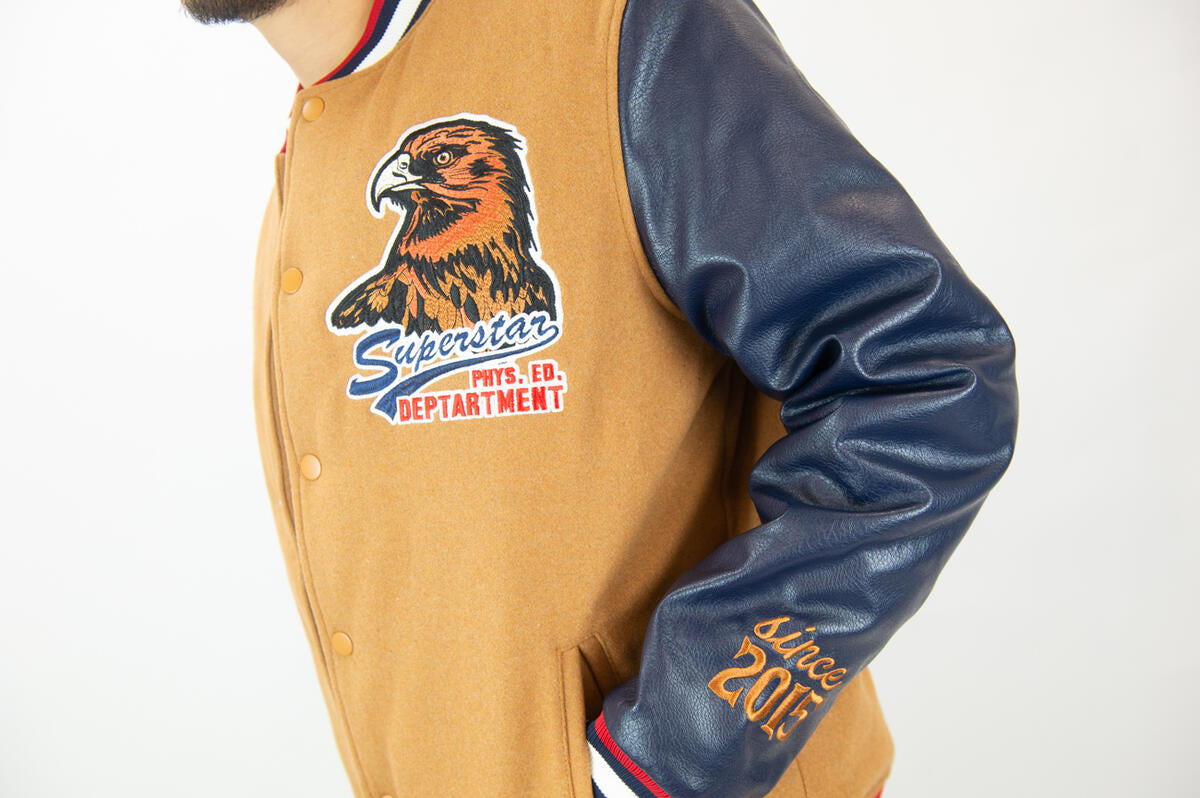 REBEL MINDS ALL AMERICAN DREAM TEAM VARSITY JACKET