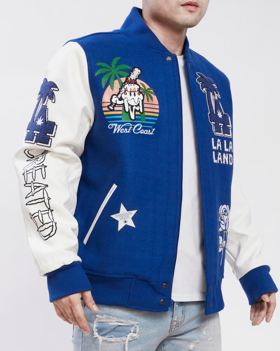 WEDDING CAKE HOLLYHOOD VARSITY JACKET