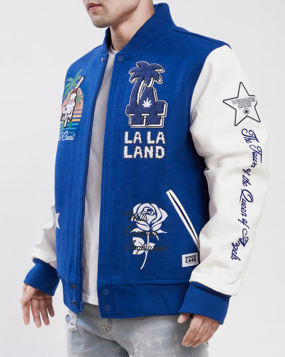 WEDDING CAKE HOLLYHOOD VARSITY JACKET