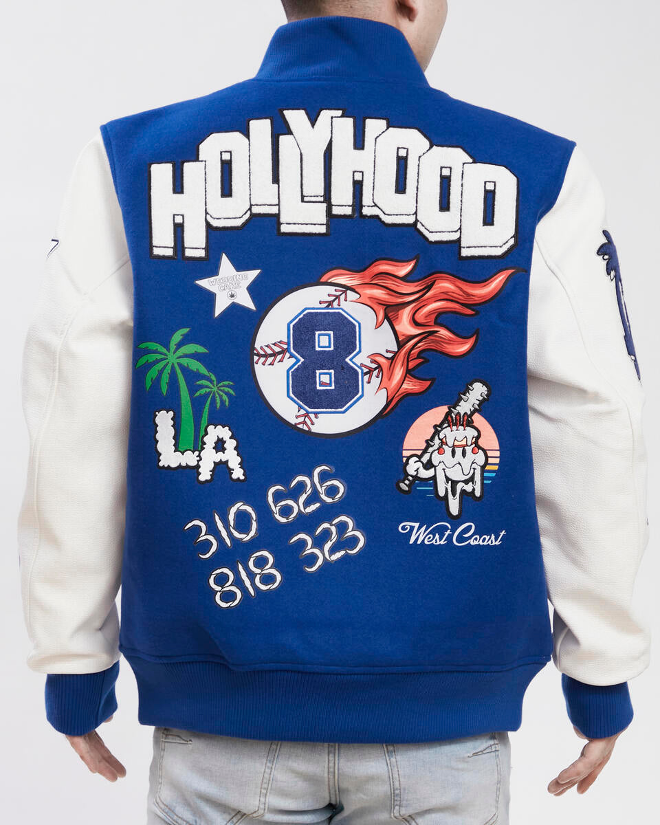 WEDDING CAKE HOLLYHOOD VARSITY JACKET
