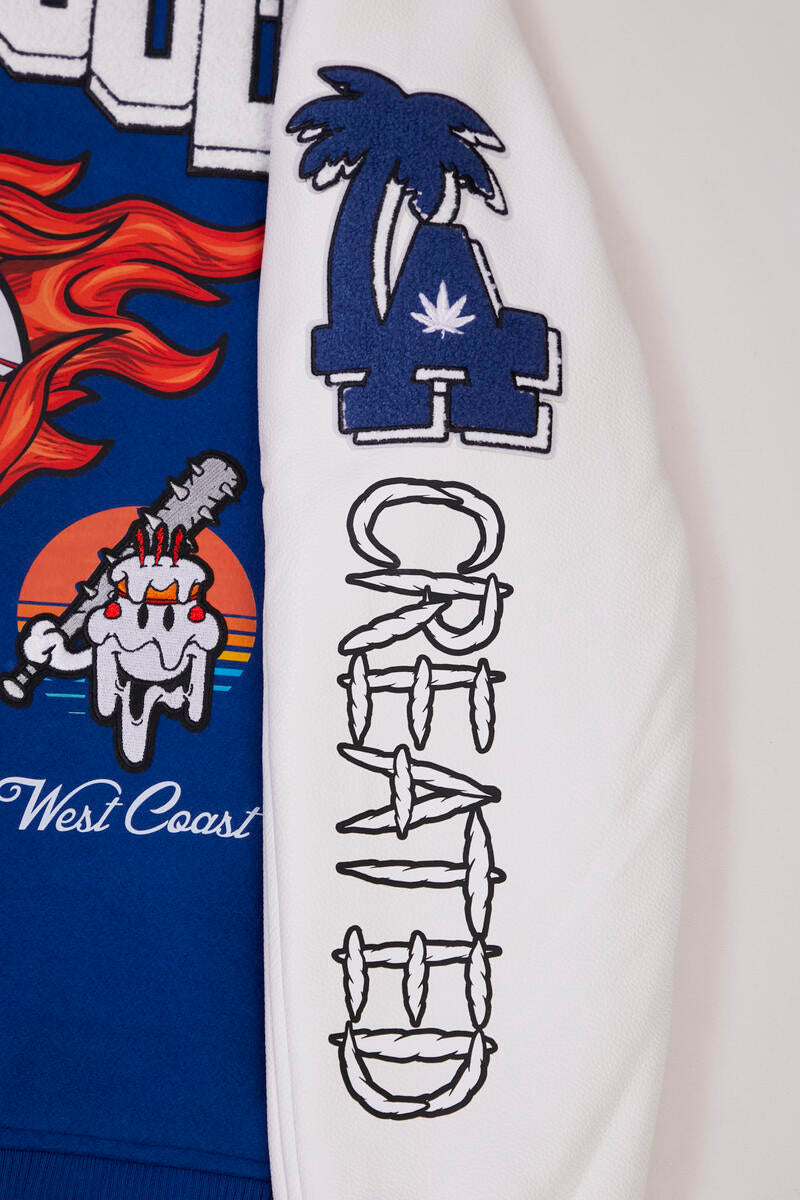 WEDDING CAKE HOLLYHOOD VARSITY JACKET