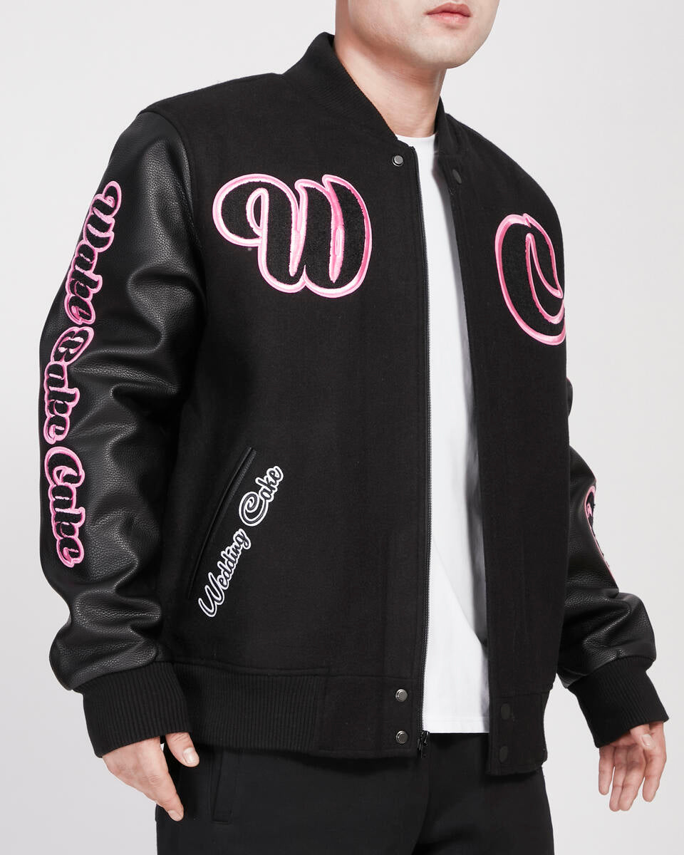 WEDDING CAKE ROLLING VARSITY JACKET