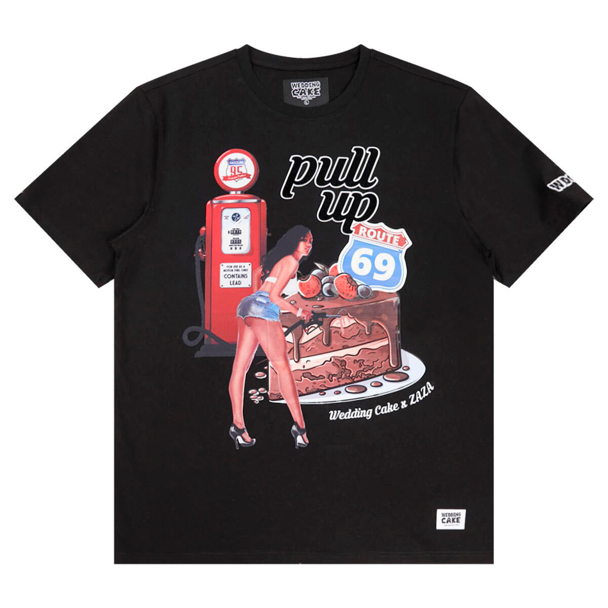 WEDDING CAKE PULL UP T-SHIRT