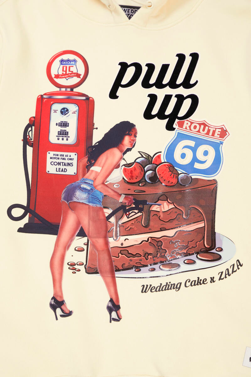 WEDDING CAKE PULL UP HOODIE