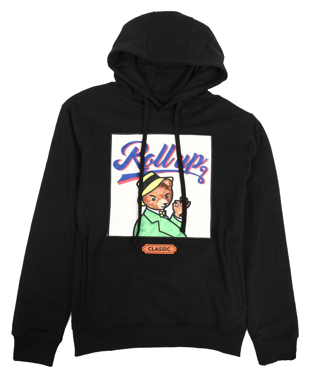 REBEL MINDS ROLL UP HOODIE