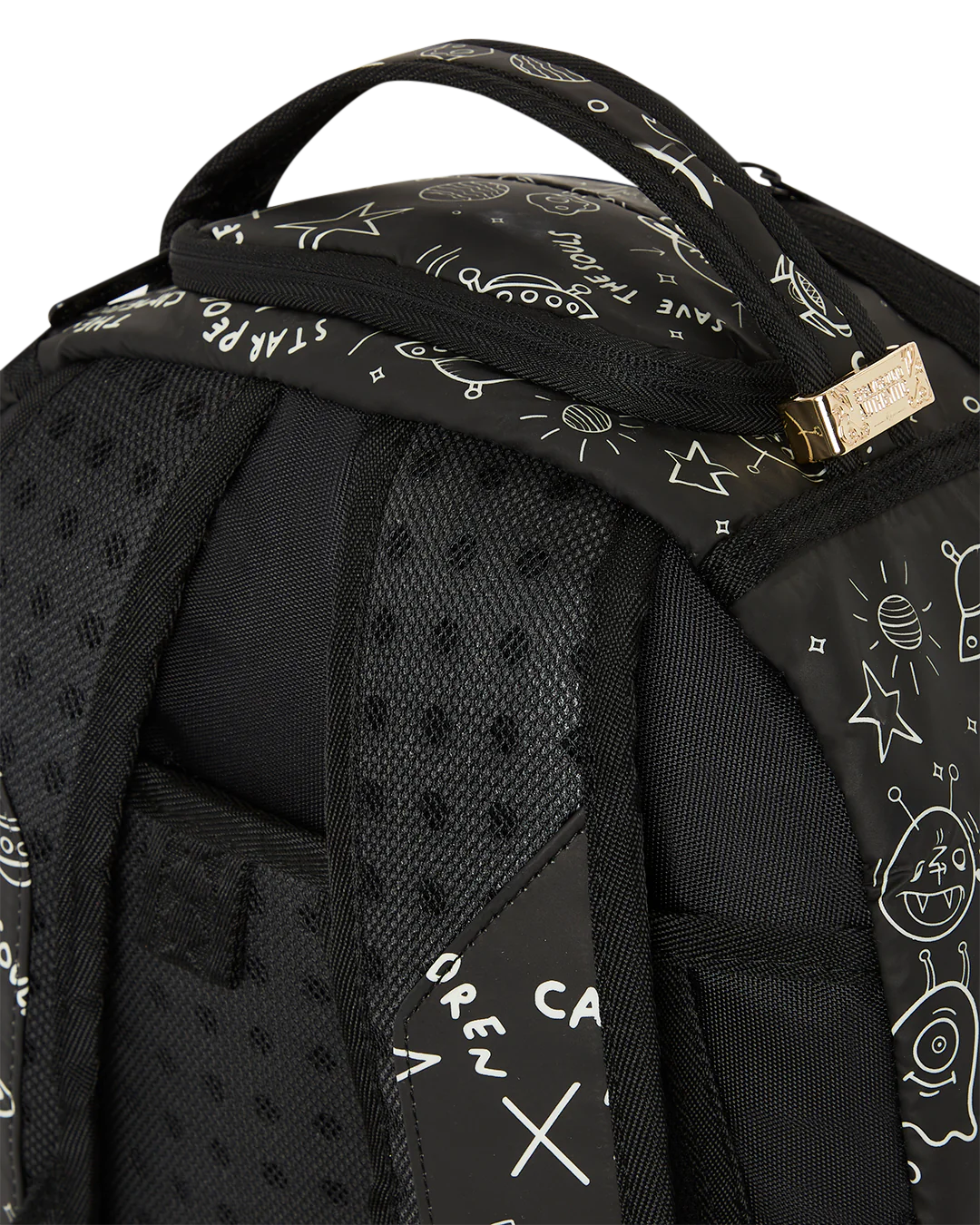 SPRAYGROUND GLOW THE SPACE BACKPACK (GLOW IN THE DARK EFFECT)