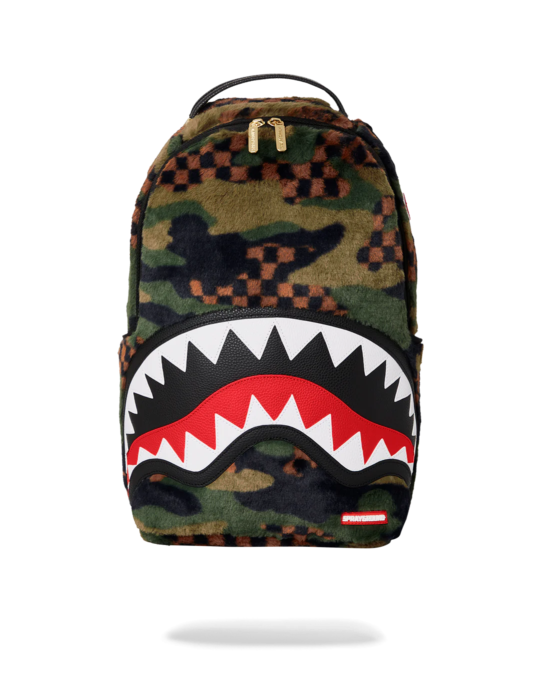 SPRAYGROUND BIG SKY FUR SHARK BACKPACK