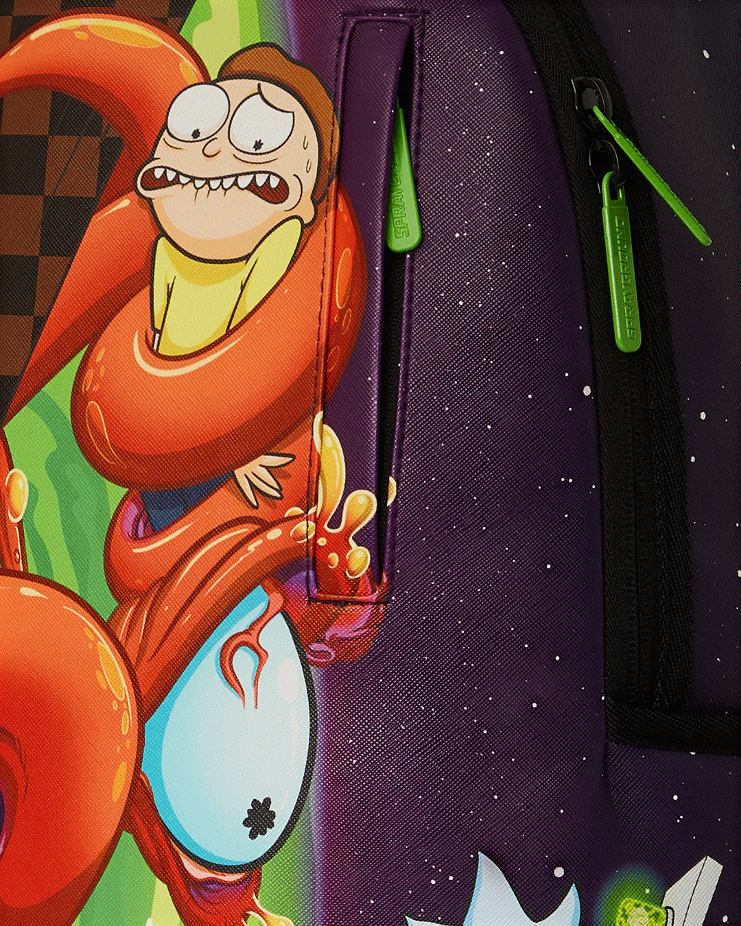 SPRAYGROUND RICK AND MORTY STUCK IN A PICKLE
