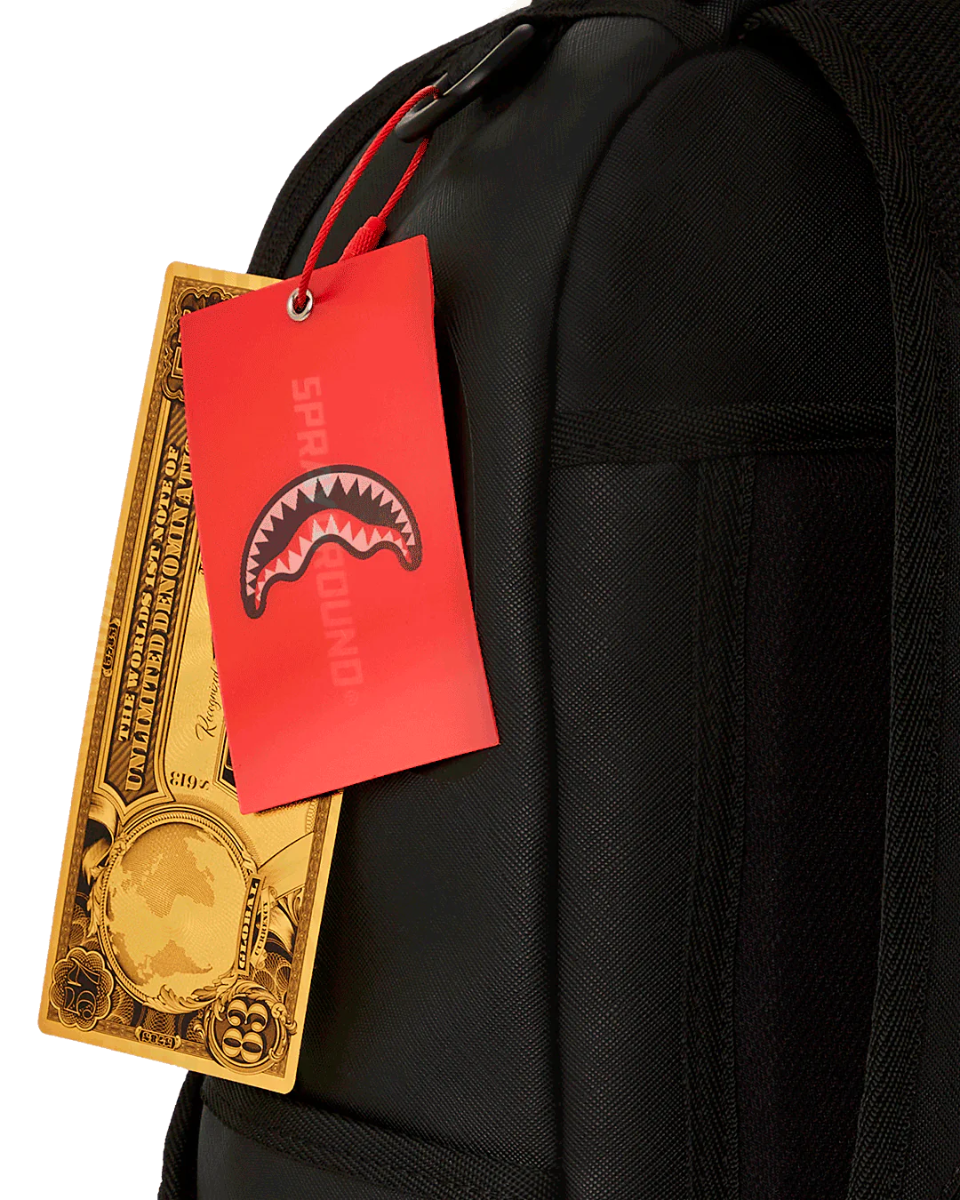 SPRAYGROUND VELCRO SHARK - 3 INTERCHANGEABLE SHARKS BACKPACK
