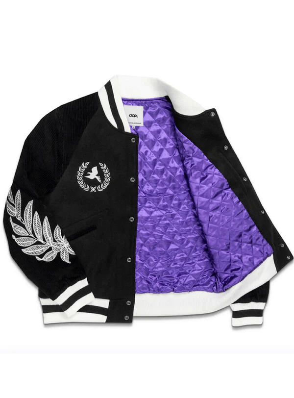 dcpl LETTERMAN BOMBER JACKET