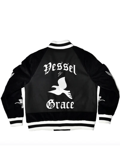 dcpl LETTERMAN BOMBER JACKET
