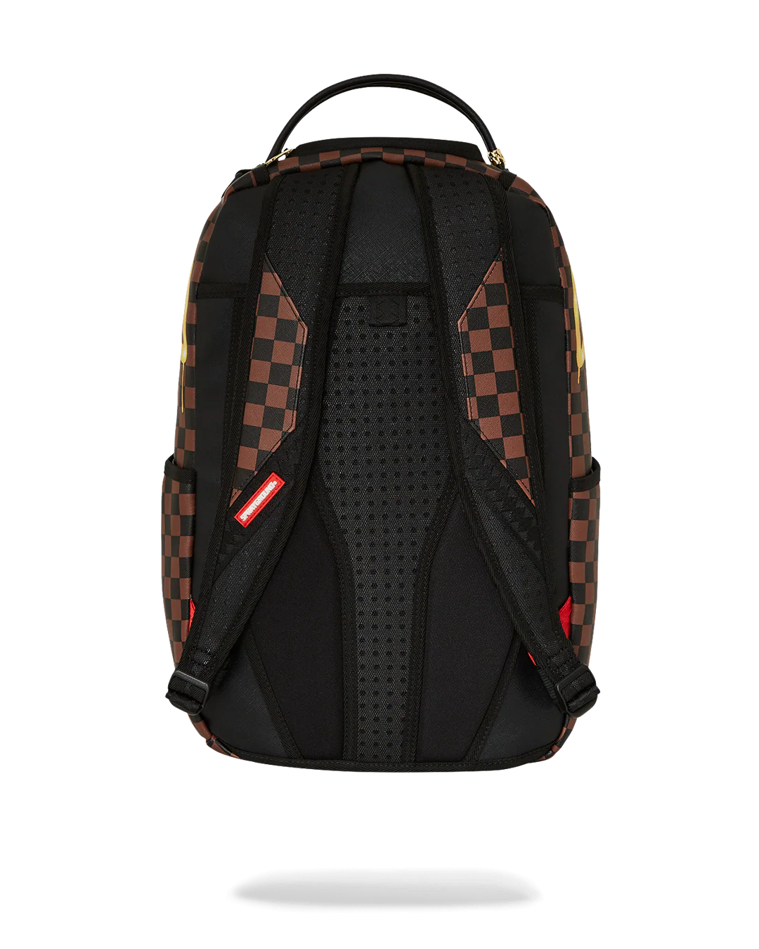 SPRAYGROUND RICHIE RICH PAINT THE SHARK GOLD BACKPACK