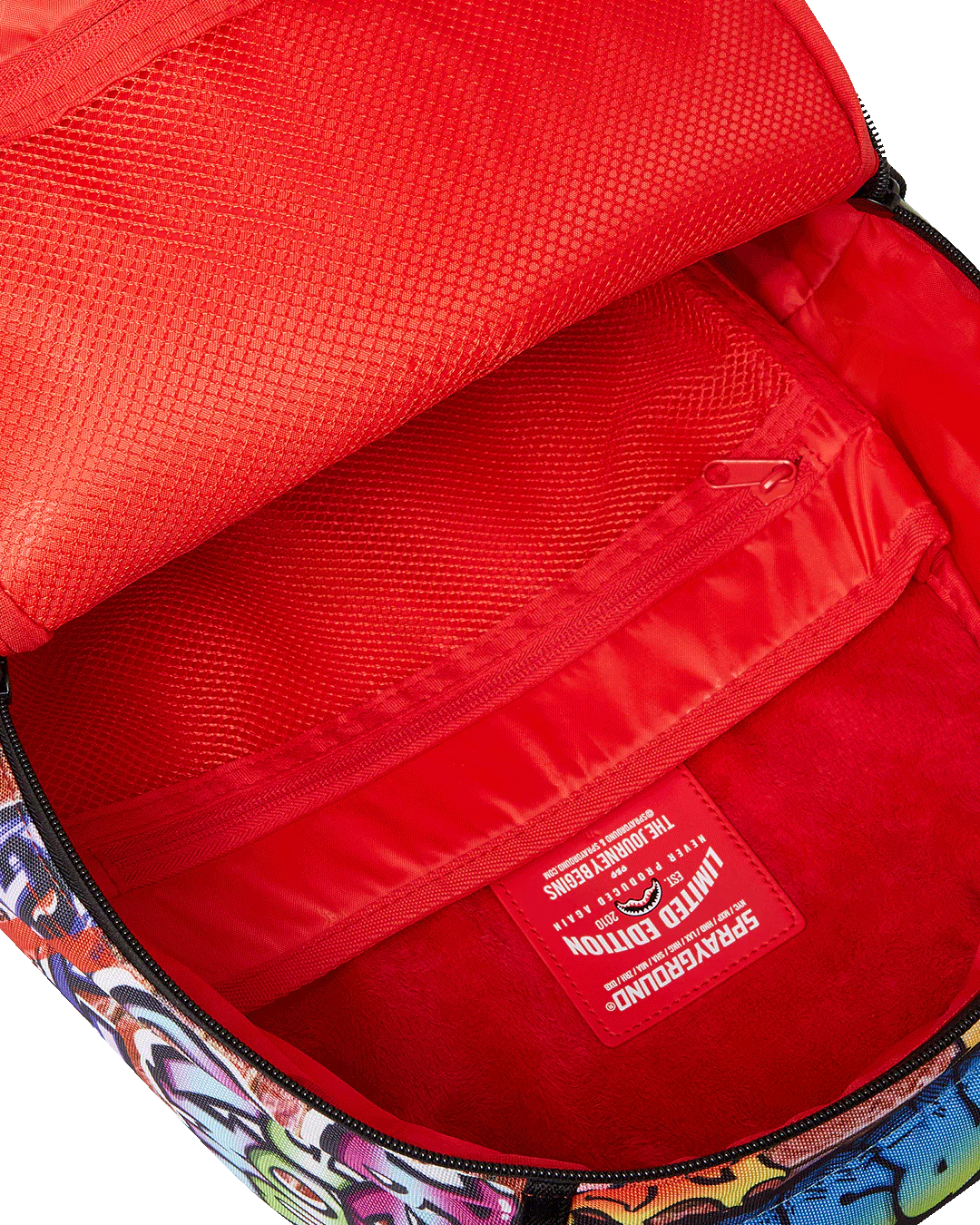 SPRAYGROUND MONOPOLY GRAFFITI GOLD RUSH DLXR BACKPACK