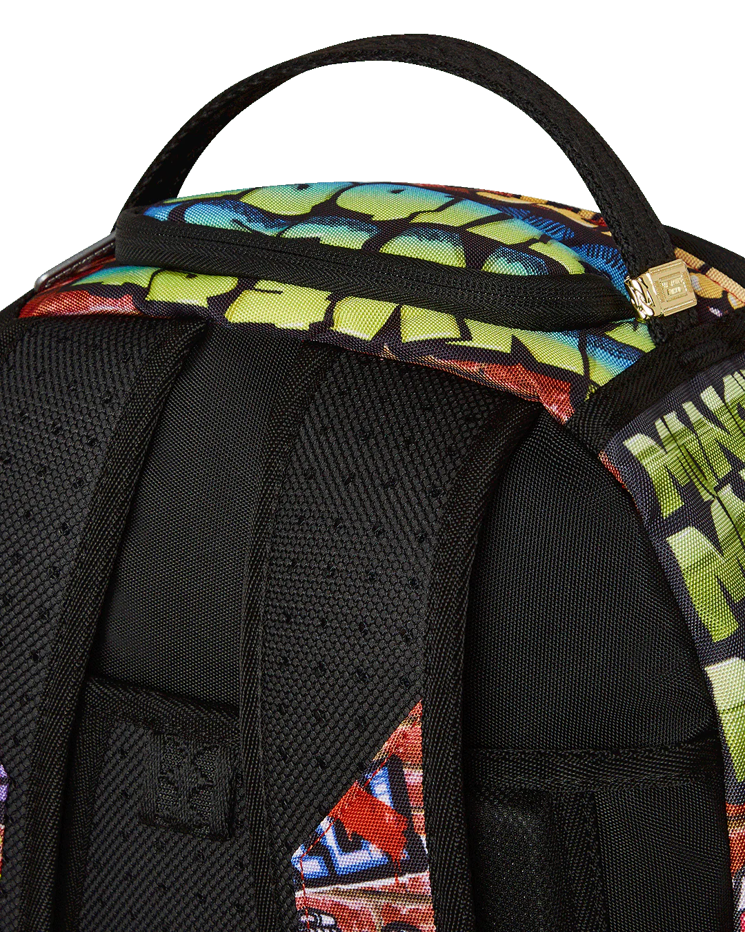 SPRAYGROUND MONOPOLY GRAFFITI GOLD RUSH DLXR BACKPACK