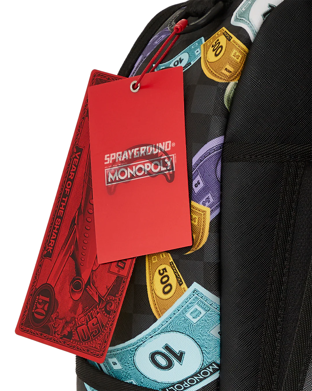 SPRAYGROUND MONOPOLY SHARK RICH BACKPACK
