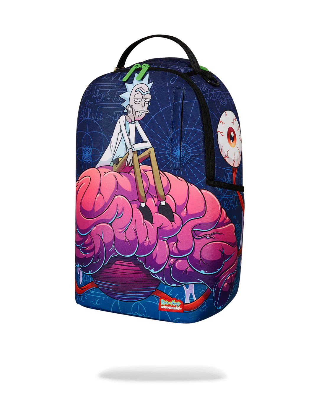 SPRAYGROUND RICK AND MORTY BRAIN SHARK DLXR BACKPACK