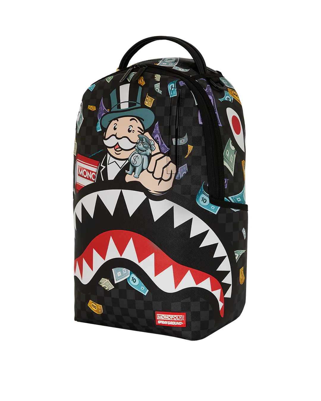 SPRAYGROUND MONOPOLY SHARK RICH BACKPACK