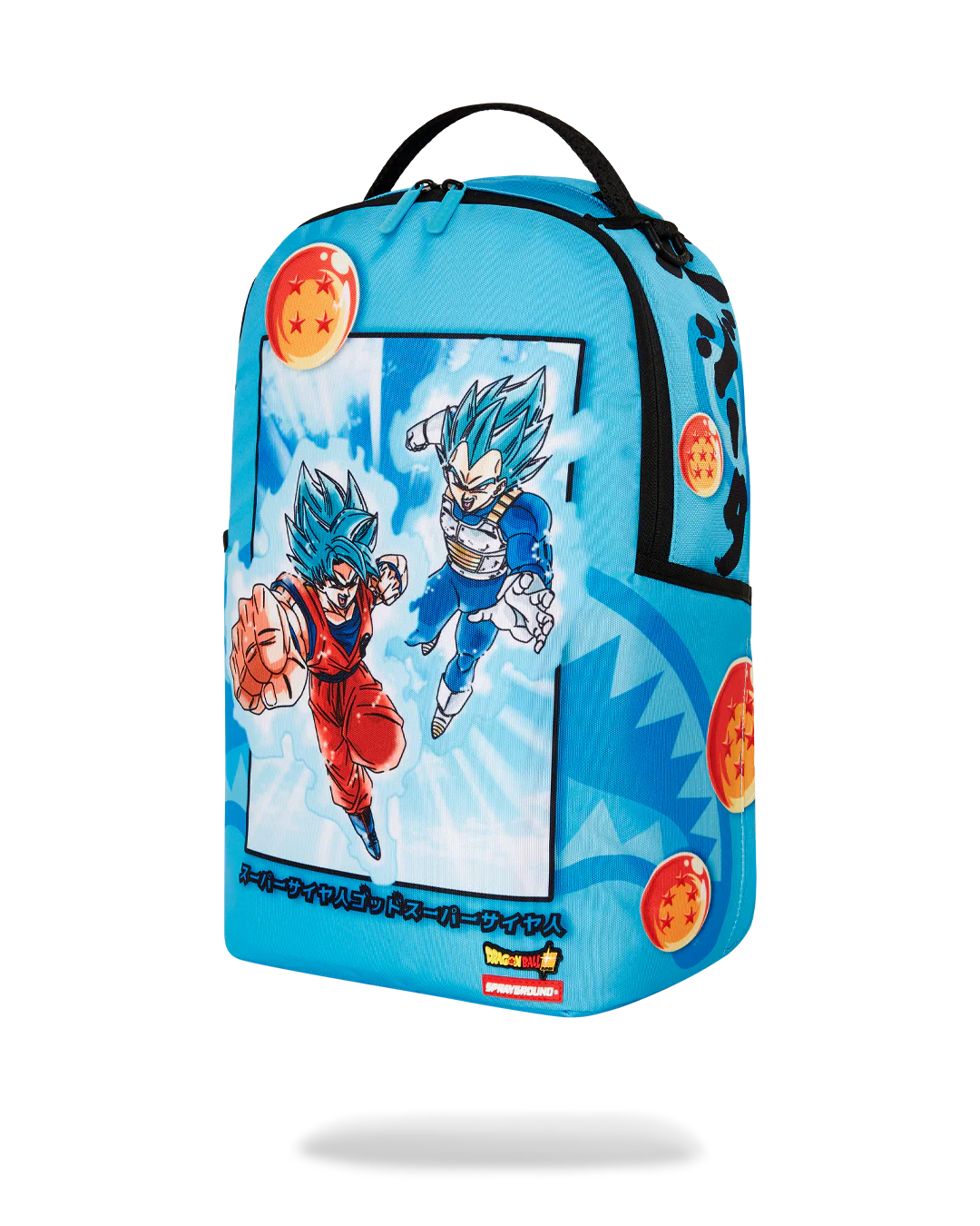 SPRAYGROUND DRAGON BALL Z SUPER SAIYAN BLUE GOKU AND VEGETA