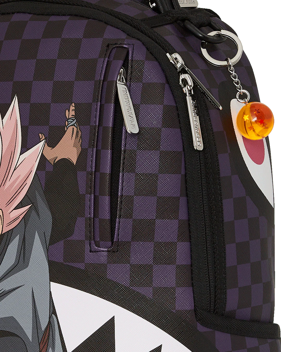 SPRAYGROUND DRAGON BALL ROSE GOKU BLACK'S WRATH BACKPACK