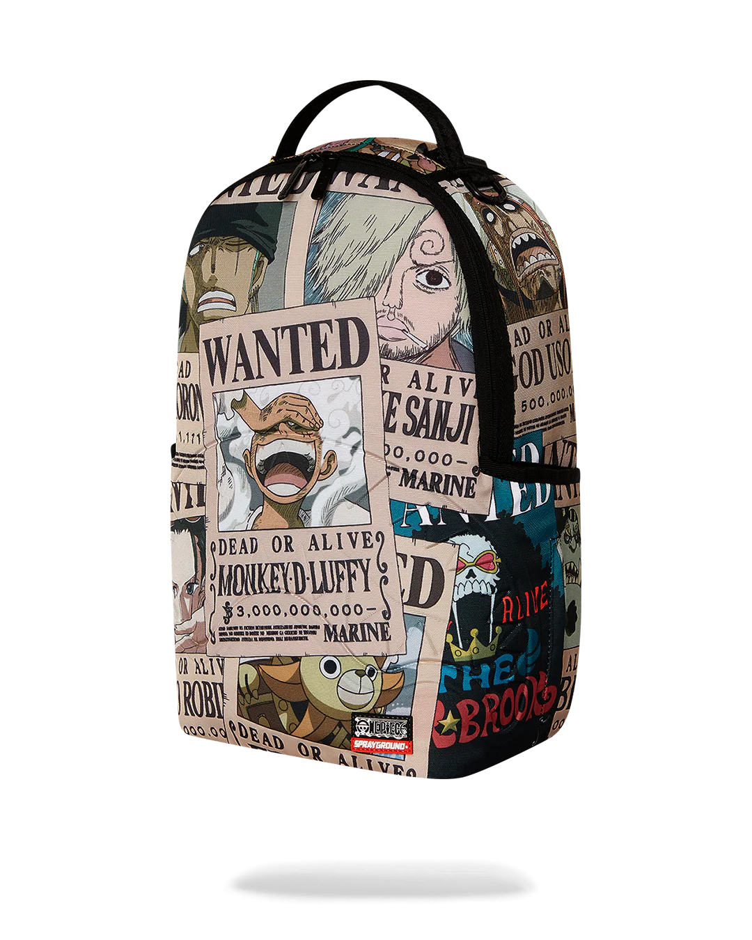 SPRAYGROUND ONE PIECE WANTED SHARK POSTERS BACKPACK
