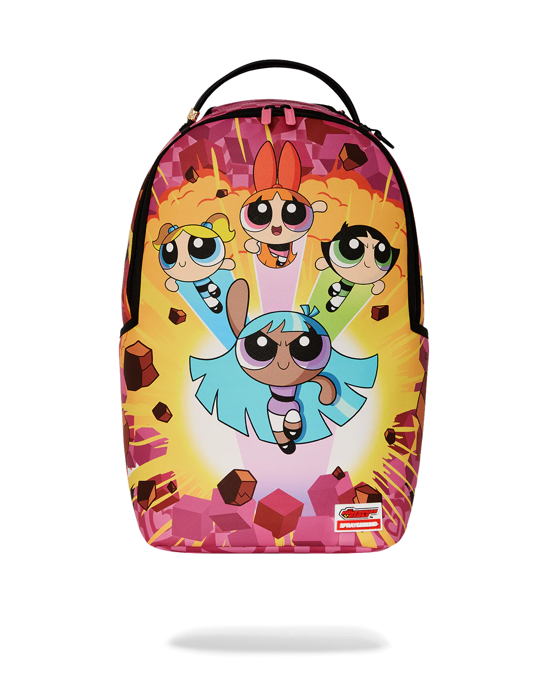 SPRAYGROUND POWERPUFF BUSTIN THRU DLXSV BACKPACK