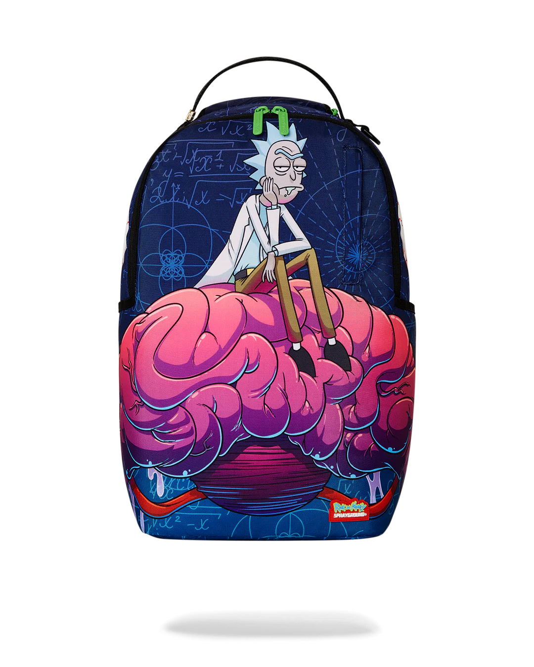 SPRAYGROUND RICK AND MORTY BRAIN SHARK DLXR BACKPACK