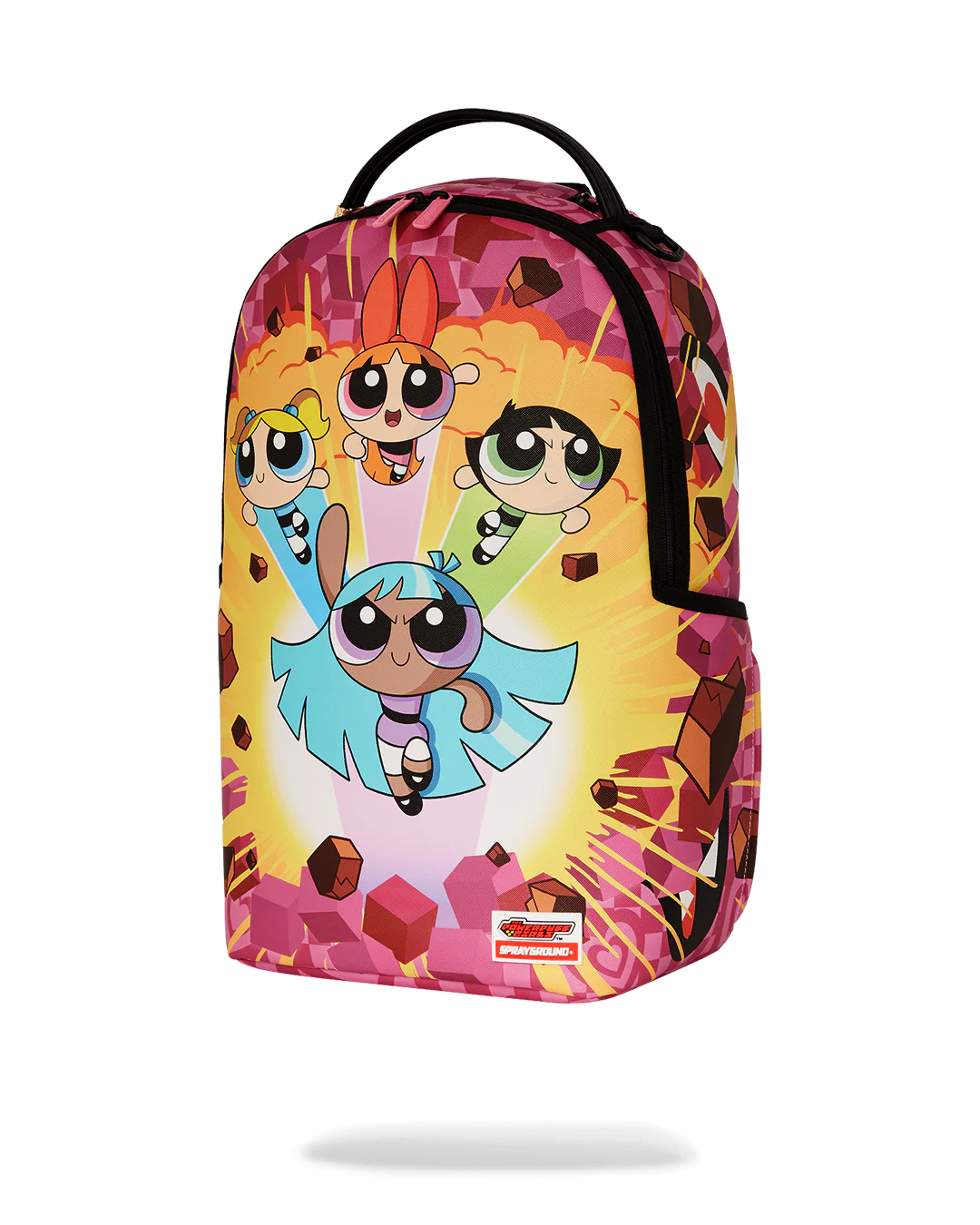 SPRAYGROUND POWERPUFF BUSTIN THRU DLXSV BACKPACK