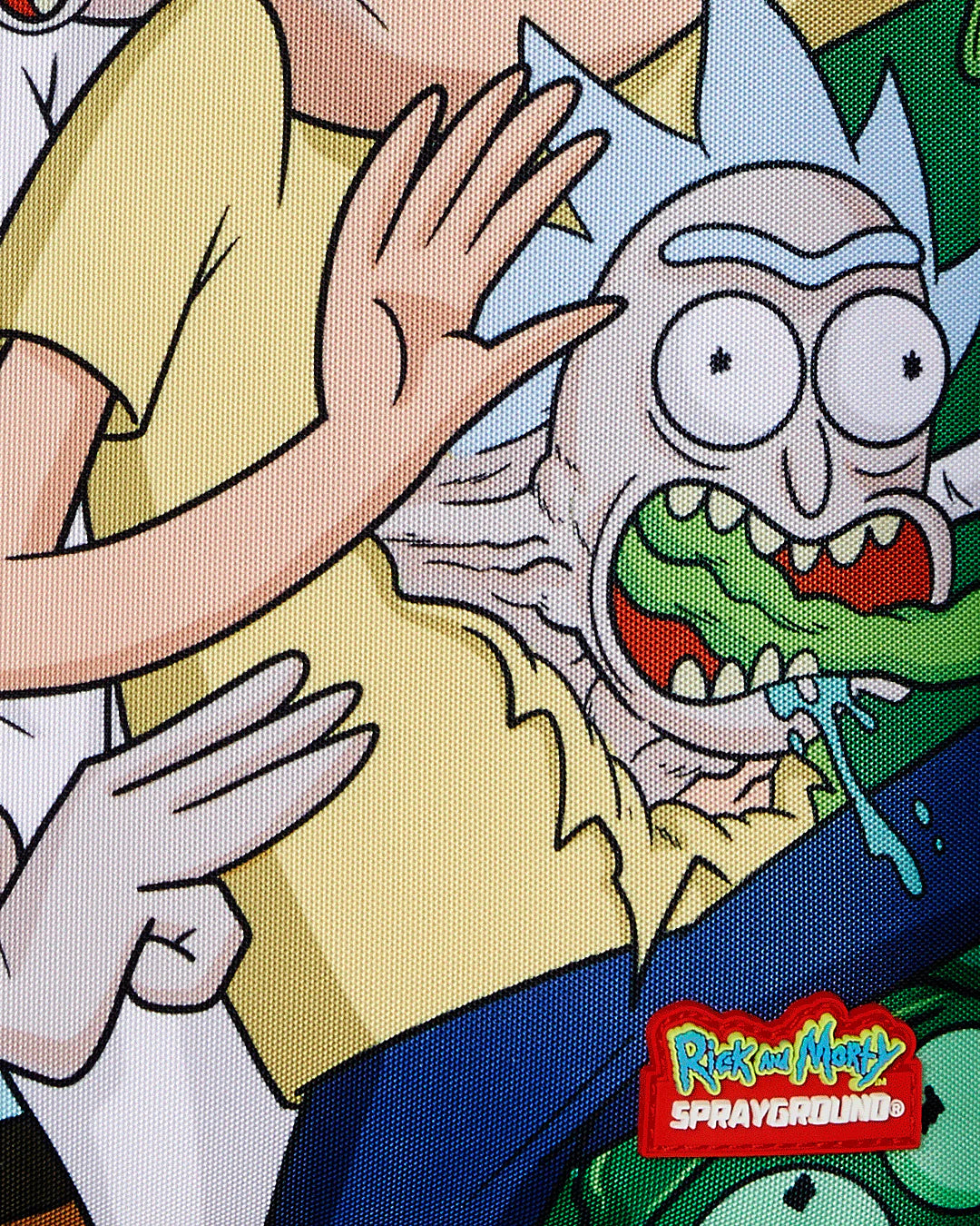 SPRAYGROUND RICK AND MORTY MERGIFIED MANIA BACKPACK