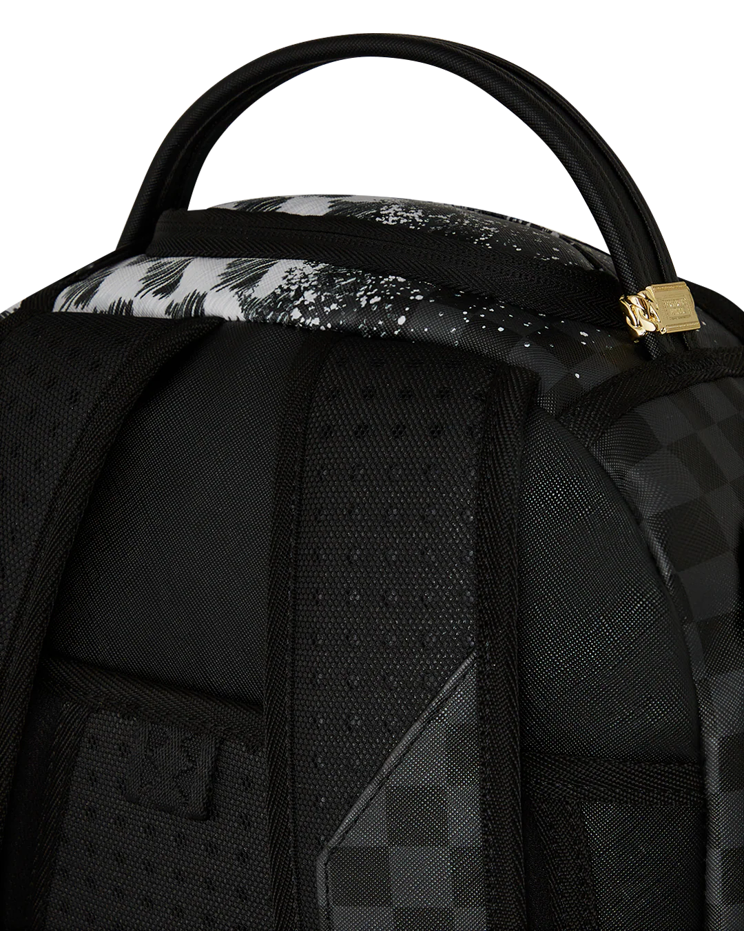 SPRAYGROUND SCRIBBLE DRIBBLE CHECK BACKPACK