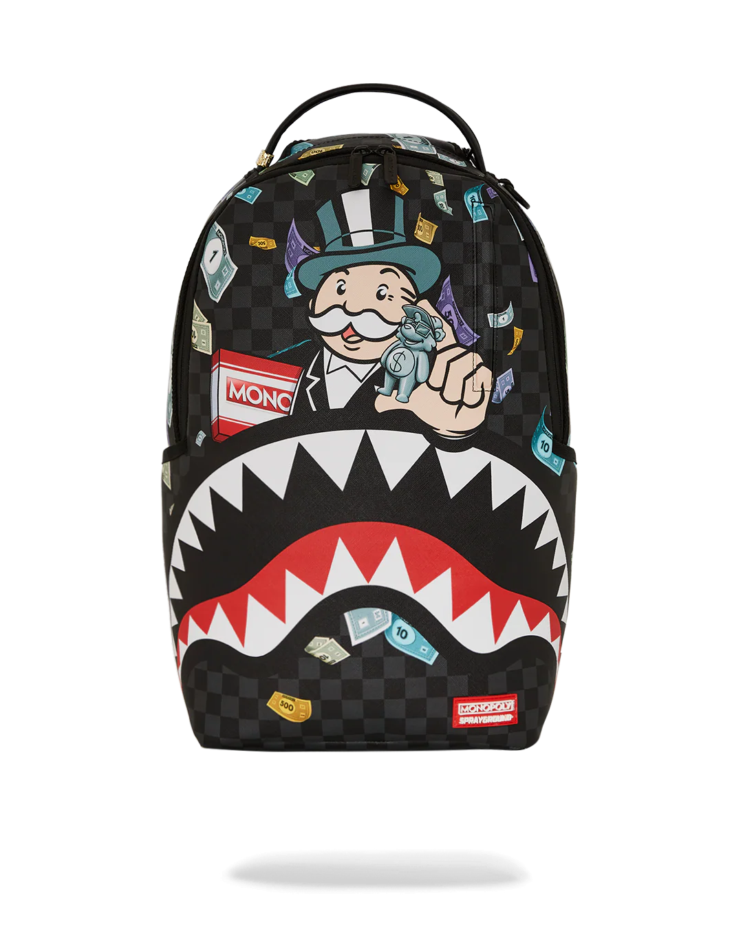 SPRAYGROUND MONOPOLY SHARK RICH BACKPACK