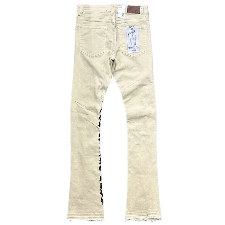 FOCUS HEARTBREAKER STACKED JEAN