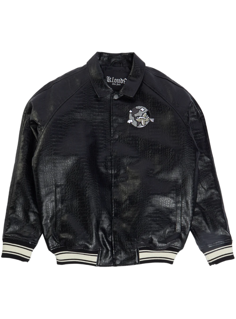 KLOUD9 WORLDWIDE VEGAN LEATHER JACKET