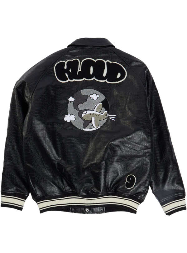 KLOUD9 WORLDWIDE VEGAN LEATHER JACKET