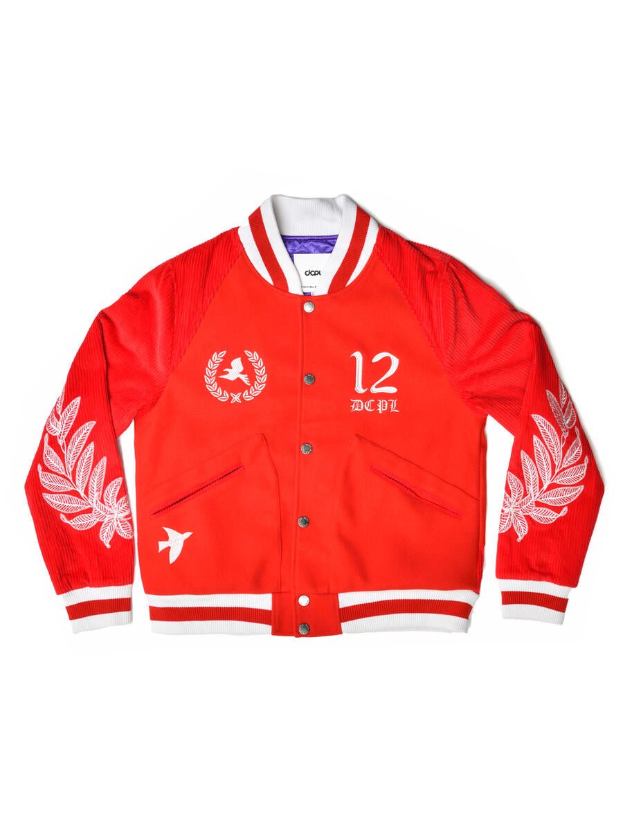 dcpl LETTERMAN BOMBER JACKET