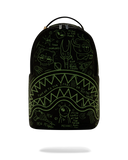 SPRAYGROUND GLOW THE SPACE BACKPACK (GLOW IN THE DARK EFFECT)