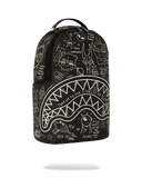 SPRAYGROUND GLOW THE SPACE BACKPACK (GLOW IN THE DARK EFFECT)