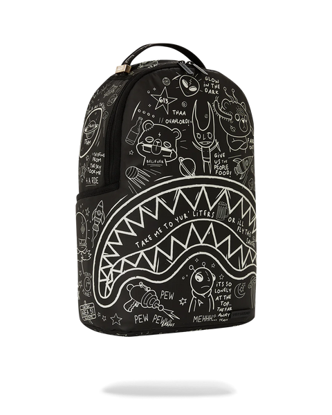 SPRAYGROUND GLOW THE SPACE BACKPACK (GLOW IN THE DARK EFFECT) – Attach  Boutique