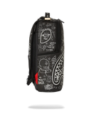SPRAYGROUND GLOW THE SPACE BACKPACK (GLOW IN THE DARK EFFECT)