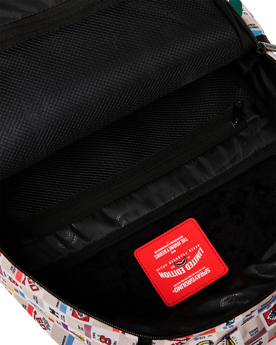 SPRAYGROUND MONOPOLY GOTTA GO DLXSR BACKPACK