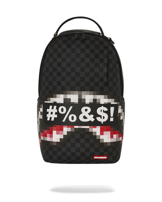 SPRAYGROUND WHAT THE BEEP SHARK BACKPACK