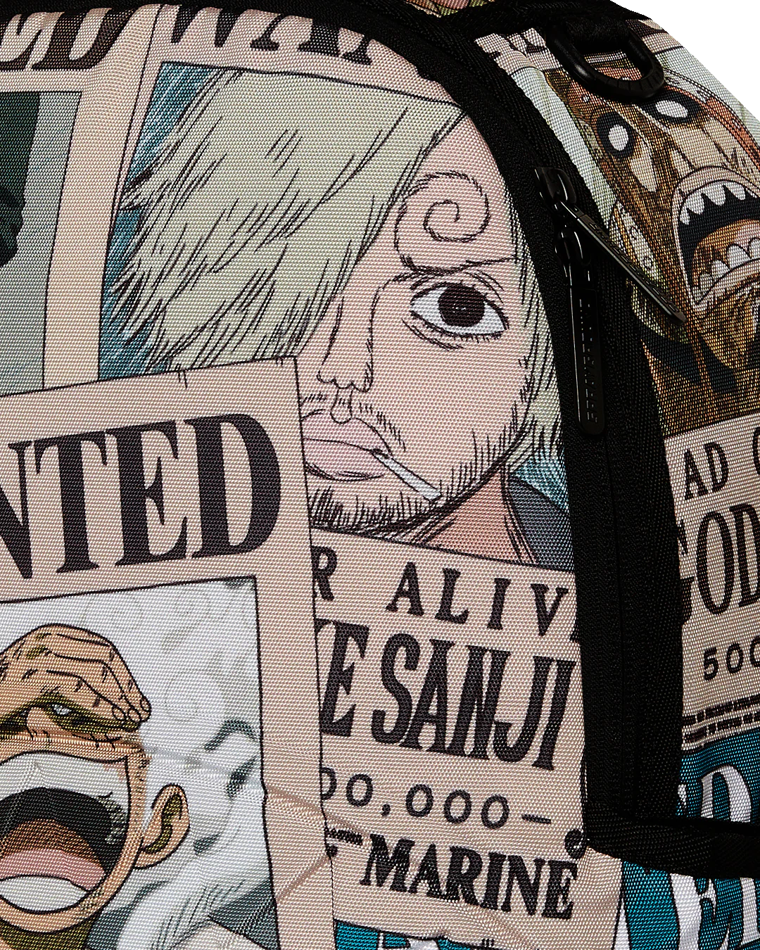 SPRAYGROUND ONE PIECE WANTED SHARK POSTERS BACKPACK